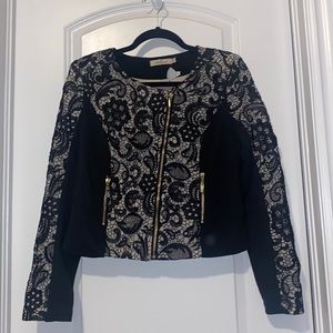 Beautiful black lace blazer